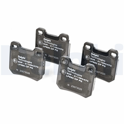 FREN BALATASI ARKA OPEL OMEGA A 1.8 / 2.0 / 2.4 86-94, OMEGA B 2.0 / 2.2 / 2.5 94-03, SAAB 9-3 2.0 / 2.2 99-02 