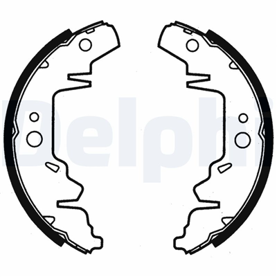 FREN BALATASI ARKA PABUÇLU CHRYSLER VOYAGER II 3.3 90-95, VOYAGER 2.4 / 3.3 00-06, DODGE CARAVAN 2.4 / 3.0 / 3.8 95-01, KIA CARNIVAL 2.5 / 2.9 99-01 