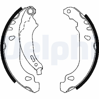 FREN BALATASI ARKA PABUÇLU RENAULT CLIO II 1.2 / 1.4 / 1.5 / 1.6 01-09, LOGAN I 1.4 / 1.6 07 =>, CLIO SYMBOL I 1.5 / 1.9 98-09, DACIA LOGAN 1.2 / 1.4 / 1.6 10 =>, SANDERO 1.5 / 1.6 08 => 