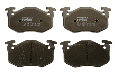 FREN BALATASI ARKA RENAULT CLIO I 1.2 90-98, 1.4 91-98, 1.7 91-93, 1.8 90-98, 1.9 D 91-98 