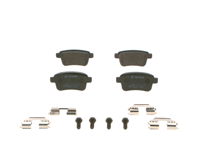 FREN BALATASI ARKA RENAULT KANGOO 1.2 TCE 13=>, 1.6 08=>, 1.5 DCI 08=>, 1.6 16V 08=> 