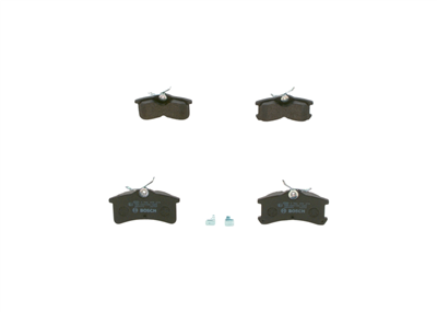 FREN BALATASI ARKA TOYOTA AVENSIS 1.6 VVT-I / 1.8 VVT-I / 2.0 VVT-I 00-03, AVENSIS LIFTBACK 1.8 / 2.0 00-03, COROLLA LIFTBACK 1.4 99-02, COROLLA LIFTBACK 1.6 00-02, COROLLA LIFTBACK 1.9 D 00-02, COROLLA 1.4 16V 00-01 