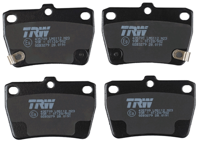 FREN BALATASI ARKA TOYOTA RAV 4 II 1.8 00-05, 2.0 4WD 00-05, 2.0 D 4WD 01-05 