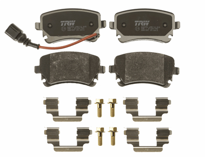 FREN BALATASI ARKA VOLKSWAGEN MULTIVAN V 2.0 03-15, 2.0 TSİ 11-15, 2.0 TSİ 4MOTİON 11-15, 3.2 V6 04-09, 1.9 TDİ 03-09, 2.0 TDİ 11-15, 2.5 TDİ 03-09 