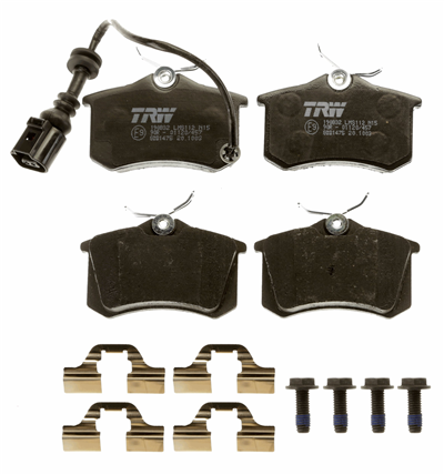 FREN BALATASI ARKA VOLKSWAGEN POLO 1.4 16V 01-09, 1.4 02-09, 1.4 FSİ 02-06, 1.6 16V 06-09, 1.8 GTİ 05-09, 1.4 TDİ 01-09, 1.9 TDİ 01-09, SKODA FABIA I 2.0 99-08, 1.4 TDİ 05-08,SEAT IBIZA III1.4 16V 02-09, 1.6 03-09, 2.0 02-09, 1.6 16V 06-09