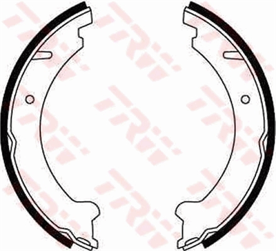 FREN BALATASI ARKA VOLVO S70 2.0 97-00, 2.0 T 97-00, 2.3 96-00, 2.3 T 97-00, 2.4 99-00, 2.4 AWD 99-00, 2.4 T 97-00, 2.4 T5 AWD 96-99, 25 TDİ 97-00 