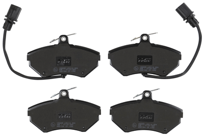 FREN BALATASI ÖN AUDI A4 1.6-1.8 94-00, 1.9 TDİ 95-00, 1.9 TDİ QUATTRO 00-00, SEAT EXO 1.6 09-10, 1.8 T 08-10, 1.8 TSİ 10-13, 2.0 TFSİ 09-13, 2.0 TDİ 08-13, 2.0 TDİ 09-13, VOLKSWAGEN PASSAT 1.6-1.8 96-00, 1.9 TDİ 96-00, 2.5 TDİ 98-00 