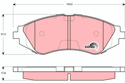FREN BALATASI ÖN (CHEVROLET ASTRA SEDAN 2.0 GL 98-11, 2.0 GLS 02-11 