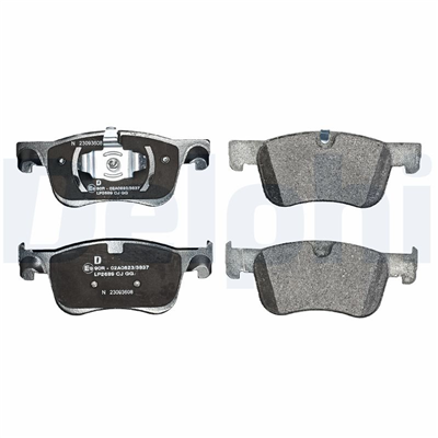 FREN BALATASI ÖN CITROEN BERLINGO 1.5 / 1.6 18 =>, C4 PICASSO II 1.2 / 1.6 13 =>, PEUGEOT PARTNER 1.5 / 1.6 18 => 