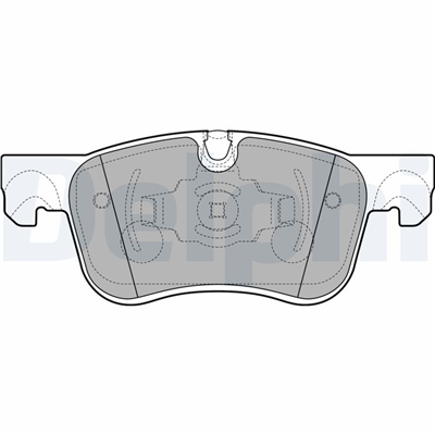 FREN BALATASI ÖN CITROEN BERLINGO 1.5 / 1.6 18 =>, C4 PICASSO II 1.2 / 1.6 13 =>, PEUGEOT PARTNER 1.5 / 1.6 18 => 