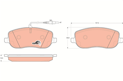 FREN BALATASI ÖN CITROEN C8 2.0 HDİ 02=> 
