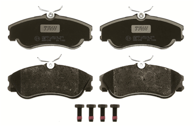 FREN BALATASI ÖN CITROEN XSARA PICASSO 1.6 99-10, 1.8 16V 00-05, 2.0 16V 03-12, 2.0 HDİ 99-11 