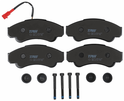 FREN BALATASI ÖN FIAT DUCATO 2.0-2.8 JTD 02=>, 2.8 TDİ 97-02, PEUGEOT BOXER 2.0 İ 4X4 96-02, 1.9 TD 4X4 96-02, 2.5 TDİ 4X4 97-02, 2.8 HDİ 00-02, CITROEN JUMPER 2.2 HDİ 02=> 