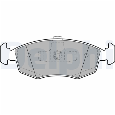 FREN BALATASI ÖN FIAT PANDA 0.9 / 1.2 / 1.3 12 =>, LANCIA YPSILON 0.9 / 1.2 11 => 