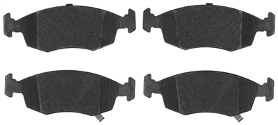 FREN BALATASI ÖN FIAT PANDA 0.9-1.2 12=>, 1.3 D MULTİJET 12=> 