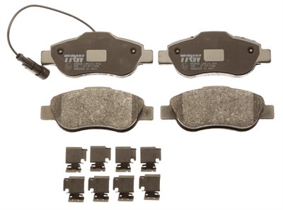 FREN BALATASI ÖN FIAT PANDA 1.3 D MULTİJET 06-13, 1.3 JTD MULTİJET 4X4 10-13, 1.2 12=>, 1.2 LPG 12=> 