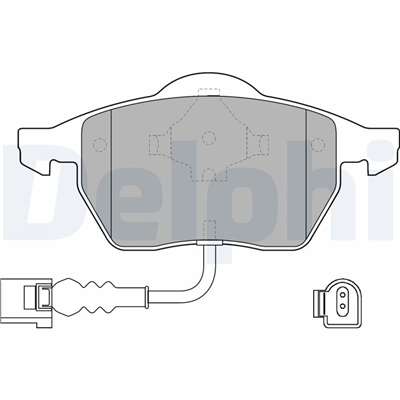FREN BALATASI ÖN FİŞLİ AUDI A3 1.8 / 1.9 97-03, TT 1.8 98-0 6, TT ROADSTER 1.8 99-06, SEAT IBIZA III 1.8 / 1.9 04-08, LEON 1.8 / 1.9 / 2.8 00-06, TOLEDO II 1.8 / 2.3 98-04, SKODA OCTAVIA I 1.8 / 1.9 / 2.0 00-06, VW GOLF IV 1.8 / 2.3 / 2.8 99-05, PASS