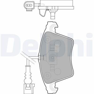 FREN BALATASI ÖN-FİŞLİ AXB-AXD-CAAB VW T5 1.9TDİ-2.0TDİ-2.5TDİ 2004- 