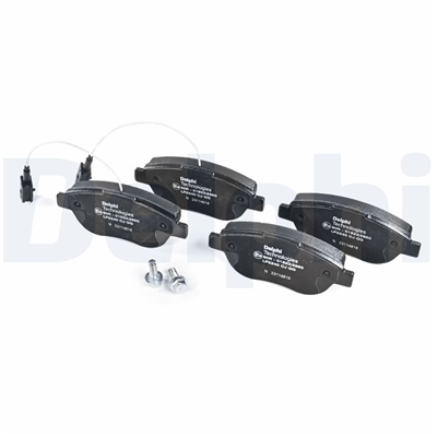 FREN BALATASI ÖN FİŞLİ FIAT PUNTO 1.3 D MULTIJET 12 =>, PUNTO EVO 1.3 D MULTIJET 09-12, GRANDE PUNTO 1.3 D MULTIJET/1.6 D MULTIJET 08 => 