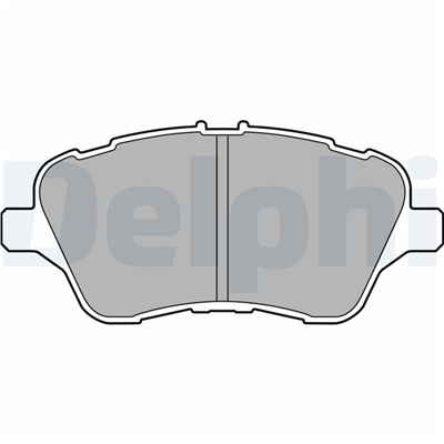 FREN BALATASI ÖN FORD B-MAX 1.0/1.4/1.5/1.6 12 => 