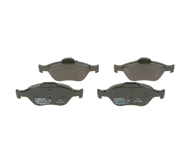 FREN BALATASI ÖN FORD FIESTA IV 1.3 I / 1.4 I 16V / 1.8 D 95-02, FIESTA V 1.3 / 1.4 16V / 1.6 16V / 1.6 TDCI 01-08, MAZDA 121 III 1.25 / 1.3 96-03, 2 1.4 / 1.6 / 1.4 CD 03-07 