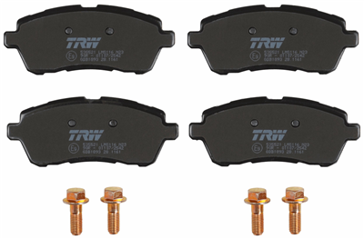 FREN BALATASI ÖN FORD FIESTA VI 1.0 12=>, 1.25-1.4 08=>, 1.6 15=>, 1.6 Tİ 08=>, 1.4 TDCİ 09=>, 1.5 TDCİ 12=>, 1.6 TDCİ 08=>, FIESTA VI VAN 1.25 09=>, 1.4 TDCİ 09=>, 1.5 TDCİ 12=>, 1.6 TDCİ 08=> 