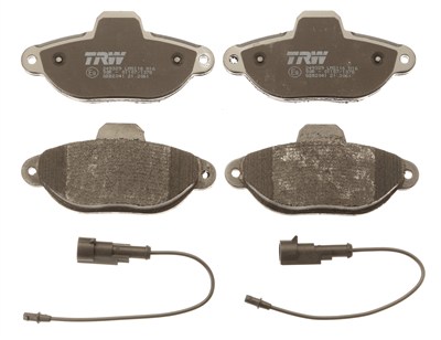 FREN BALATASI ÖN FORD KA 1.2 08=> 