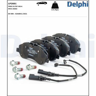 FREN BALATASI ÖN FORD TRANSIT 2.2 TDCİ 13=>, 2.2 TDCİ RWD 13=>, TRANSIT CUSTOM 2.2 TDCİ 12=> 