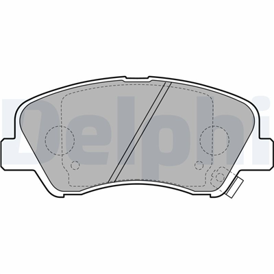 FREN BALATASI ÖN HYUNDAI ACCENT IV SEDAN 1.4 10-17, ACCENT IV SEDAN 1.6 10 =>, I20 1.2 / 1.4 CRD 14 =>, I20 COUPE 1.4 / 1.4 CRDI 15 =>, KIA RIO III 1.1 CRDI / 1.4 CRDI 11 =>, RIO III 1.2 CVVT 14-17, RIO III 1.25 17 =>, RIO IV 1.4 17 => 
