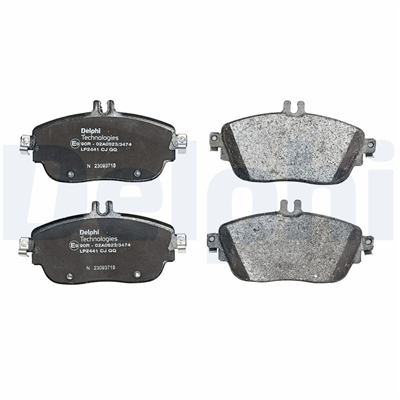 FREN BALATASI ÖN MERCEDES-BENZ A 160 15-18, A 180 12-18, A 200 12-18, A 250 12-18, A 45 AMG 13-18, A 220 14-18, B 160 15-18, B 180 11-18, B 200 11-18, B 250 12-18, CLA 180 13-19, CLA 200 13-19, CLA 250 15-19 