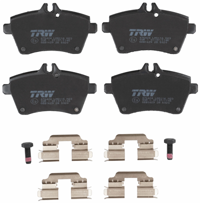 FREN BALATASI ÖN MERCEDES-BENZ A SERİSİ A 150 04-12, A 160 09-12, A 160 CDİ 04-12 