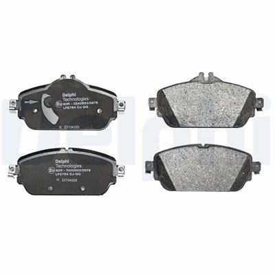 FREN BALATASI ÖN MERCEDES-BENZ C 160 15 =>, C 180 14 =>, C 200 18 =>, C 300 15-18, C 350 15-18, C 400 14 =>, C 220 D 16-18 