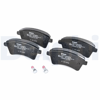 FREN BALATASI ÖN MERCEDES-BENZ CITAN 13 =>, RENAULT KANGOO 1.2 / 1.5 / 1.6 08 => 