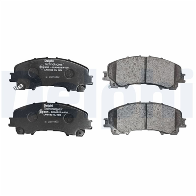 FREN BALATASI ÖN NISSAN XTRAIL 1.3 / 1.6 / 2.0 14 =>, RENAULT KOLEOS II 2.0 16 => 