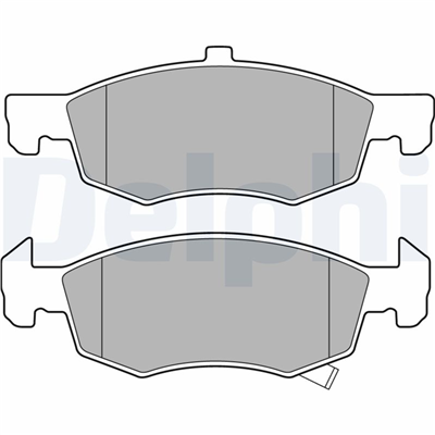 FREN BALATASI ÖN OPEL CORSA E 1.0 / 1.2 / 1.3 / 1.4 14 => 