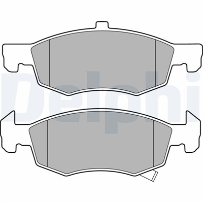 FREN BALATASI ÖN OPEL CORSA E 1.0 / 1.2 / 1.3 / 1.4 14 => 