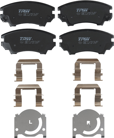 FREN BALATASI ÖN OPEL INSIGNIA A 1.4 11-17, 1.6-1.8 08-17, 1.6-2.0 T 08-17, 2.0 T 4X4 08-17, 2.8 V6 T 4X4 08-17, 1.6 CDTİ 15-17, 2.0 CDTİ 08-17, 2.0 CDTİ 4X4 14-17, ASTRA J 1.6 SİDİ 12-15, 1.6 CDTİ 13-15 