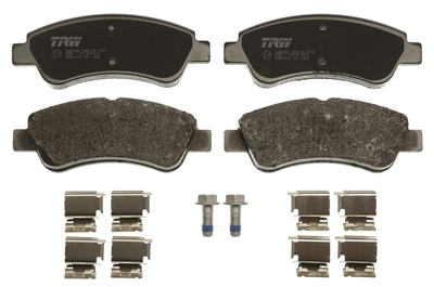 FREN BALATASI ÖN PEUGEOT 207 1.4 06-15, 1.4 16V 06-13, 1.4 HDİ 06-15, 1.6 HDİ 06-13, CITROEN C-ELYSEE 1.2-1.6 VTİ 12=>, 1.6 HDİ 12=>, 