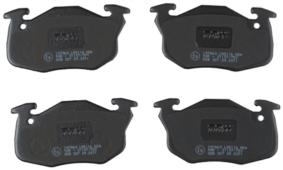 FREN BALATASI ÖN RENAULT CLIO I 1.2 86-98, 1.4 90-98, 1.7 91-93, 1.8 90-98, 1.8 16V 91-96,1.9 D 91-98