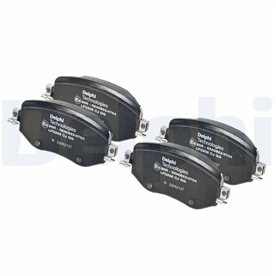 FREN BALATASI ÖN RENAULT MEGANE IV 1.5 DCI K9K/1.6 SCE/1.2 TCE H5F 16 =>, MEGANE IV 1.3 TCE H5H 18 =>, MEGANE IV 1.5 BLUE DCI K9K 19 =>, MEGANE IV 1.0 TCE 20 => 