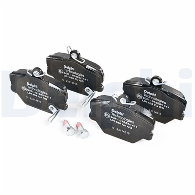 FREN BALATASI ÖN SMART CABRIO 0.6 / 0.7 / 0.8 CDI 01-04, FORTWO COUPE 0.8 CDI / 1.0 04-07, FORTWO CABRIO 0.8 CDI / 1.0 07 => 