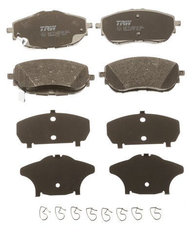FREN BALATASI ÖN TOYOTA AURIS 1.2 15-18, 1.3-1.6 12-18, 1.8 HYBRİD 12-18, 1.4 D-4D 12-18, 1.6 D4-D 15-18 