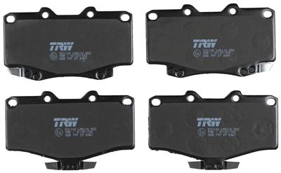 FREN BALATASI ÖN TOYOTA HI-LUX IV PICK-UP 2.2 4WD 85-89, 2.4 İ 4WD 89-97, 2.4 D 4WD 94-97 