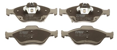 FREN BALATASI ÖN TOYOTA YARIS 1.4 D-4D 05-12, 1.0 10=>, 1.3 11=>, 1.4 D 11=> 