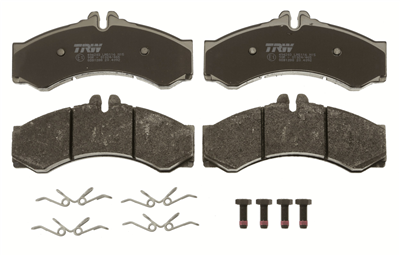 FREN BALATASI ÖN VOLKSWAGEN LT46 II 2.3 96-06, 2.5 TDİ 96-06, 2.8 TDİ 97-06, MERCEDES BENZ SPRINTER 2-T 214 95-06, 208-211-213 CDİ 00-06, 208 D 95-00, 216 CDİ 00-06, 210 D 97-00, 212 D 95-00 
