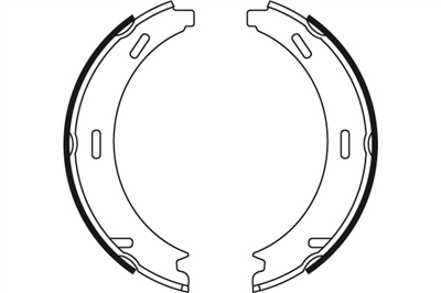 FREN BALATASI PABUÇLU ARKA CHRYSLER CROSSFIRE 3.2 03-08, SRT-6 04-07 