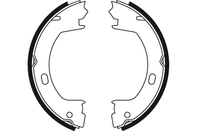 FREN BALATASI PABUÇLU ARKA CHRYSLER PT CRUISER 1.6 01-10, 2.0 00-10, 2.4 00-10, 2.2 CRD 02-10, 2.4 04-10 