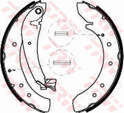 FREN BALATASI PABUÇLU ARKA CITROEN JUMPER 2.0 94-02, 2.5 D 94-02, 2.5 D 4X4 96-02, 2.5 TD 94-02, 2.5 TDİ 96-00, JUMPY 1.6 HDİ 16V 07=>, FIAT SCUDO 1.6 D MULTIJET 07=>, DUCATO 2.0 94-00, 2.0 JTD 01-02, 2.5 TD 4X4 94-01, 2.5 TDİ 4X4 97-02, PEUGEOT EXPE