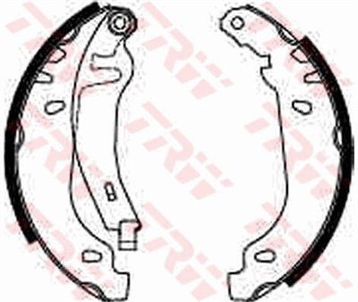 FREN BALATASI PABUÇLU ARKA CITROEN ZX 1.1-1.4 91-97, 1.4-1.6 İ 91-97, 1.8 İ 92-97, 1.8 İ 16V 96-97, 1.9 İ 91-97, 2.0 İ 92-97, 1.8 D 93-97, 1.9 D 91-97, 1.9 TD 92-97 