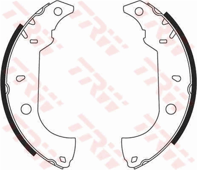 FREN BALATASI PABUÇLU ARKA FIAT MAREA WEEKEND 1.6-1.8 16V 96-02, 1.9 TD 96-03 